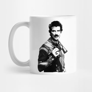 Tom Selleck Retro 80s Mug